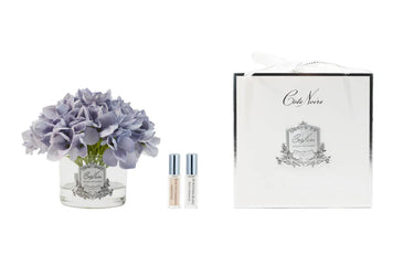 GMH05 | Blue Hydrangeas in five Rose vase